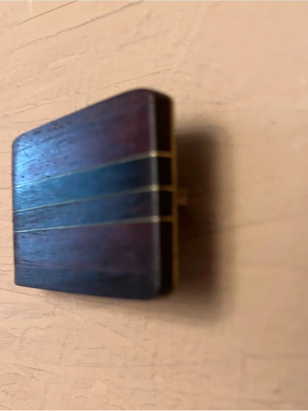 Brass/ Wood Buckle